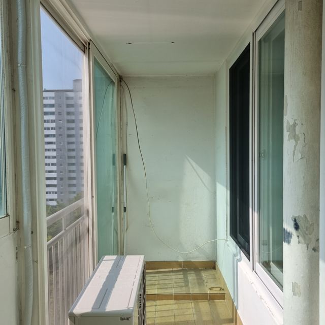 베란다 붙박이장 제거 13